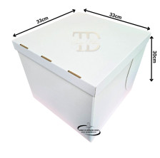 Kutija Za Tortu 33x33x30 (SD Set 5 kom)